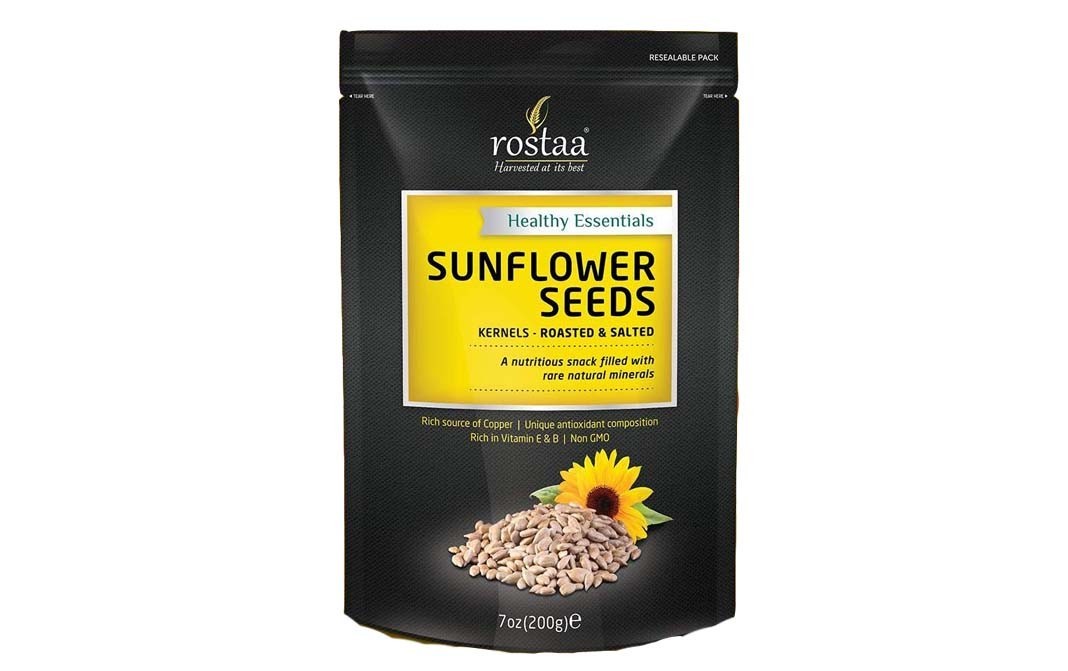 Rostaa Sunflower Seeds, Kernels - Roasted & Salted   Pack  200 grams